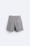 Knit jogger bermuda shorts