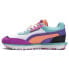 Puma City Rider Hypnotize Lace Up Womens Multi Sneakers Casual Shoes 38712001 6.5 - фото #3