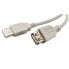 Фото #1 товара EUROCONNEX 2897-01 M/F 20 cm USB-A Cable