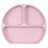 Silicone dish with suction cup Safta M923 Silicone Suction cup Pink (20,5 x 2,5 x 18 cm)