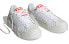 Фото #3 товара adidas originals Superstar 防滑耐磨轻便 低帮 板鞋 女款 白橙 / Кроссовки adidas originals Superstar IG2395