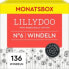 Windeln Gr. 6 (13-18 kg), Monatsbox, 136 St