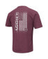 Фото #4 товара Men's Maroon Texas A&M Aggies OHT Military-Inspired Appreciation Flag 2.0 T-shirt