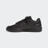 adidas originals FORUM Low Triple Black 魔术贴 休闲 耐磨防滑 低帮 板鞋 男女同款 黑色