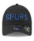 Фото #3 товара Men's Black Tottenham Hotspur Overlay 9FORTY Adjustable Hat