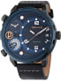 Фото #1 товара Наручные часы Plein Sport Men's Hurricane Black Stainless Steel Bracelet Watch 44mm.