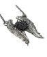 ფოტო #3 პროდუქტის Join the Hunt Anti-Possession Wings Pendant Necklace