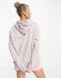 Фото #3 товара Heartbreak good vibes hoodie in mauve