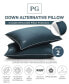 Down Alternative Overstuffed Pillow, Set of 2 - Standard/Queen