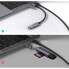 Фото #6 товара Przejściówka adapter z kabla przewodu USB na USB-C OTG 15cm czarny