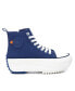 Фото #1 товара Women's Canvas High-Top Sneakers By