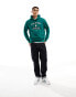 Champion back print hoodie in dark green