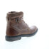 Фото #8 товара Roan by Bed Stu Peterson F805078 Mens Brown Leather Lace Up Casual Dress Boots