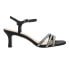 Фото #1 товара Nina Bettany Rhinestone Evening Womens Black Dress Sandals BETTANY-YS-007
