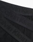 Calvin Klein CK Black 3-pack low rise trunks in black Черный, XS - W24-27 - фото #2