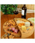 Фото #6 товара Vienna Transforming Multilevel Bamboo Cheese Board Set with Tools