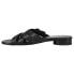 Фото #3 товара VANELi Brogan Womens Black Casual Sandals 310235