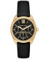 Фото #1 товара Часы Michael Kors Janelle Leather Black 36mm