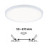 Фото #5 товара PAULMANN 93056 - Round - Ceiling - Surface mounted - White - Plastic - IP44