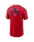 Фото #4 товара Men's David Ortiz Red Boston Red Sox 2022 Hall Of Fame Essential T-shirt