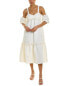 Фото #1 товара Sachin & Babi Luna Midi Dress Women's White 6