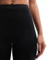 ASOS 4505 Icon run tie waist legging with running pocket in black