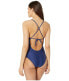Фото #2 товара Splendid Women's 181522 Solid Removable Soft Cup One-Piece Swimsuit Size M
