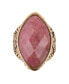 Кольцо Barse bloom Statement Rhodonite, 7 - фото #2