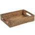 Rattan-Serviertablett Lisa