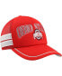 Фото #4 товара Men's Scarlet Ohio State Buckeyes Sideband Trucker Adjustable Hat