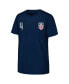 Фото #2 товара Men's Tyler Adams Navy USMNT Name Number T-Shirt