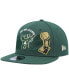 Фото #2 товара Men's Hunter Green Milwaukee Bucks 2021 Nba Finals Champions Tear On The Court 9Fifty Snapback Hat