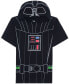 ფოტო #3 პროდუქტის Toddler and Little Boys Darth Vader Cosplay Hooded T-shirt and Shorts, 2 Pc Set