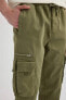 Erkek Haki Kanvas Pantolon - B6146AX/KH262