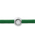 ფოტო #3 პროდუქტის Cubic Zirconia Bezel Cord Ankle Bracelet in Sterling Silver, Created for Macys