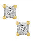 ფოტო #5 პროდუქტის Diamond Stud Earrings (3/4 ct. t.w.) in 14k White, Yellow or Rose Gold