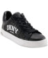 Фото #1 товара Women's Abeni Arch Raffia Logo Low-Top Sneakers