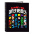 Ring binder The Avengers Super heroes Black A4 (26.5 x 33 x 4 cm)