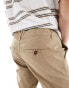 Threadbare chino shorts in stone