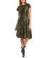 Фото #1 товара Snider Hudson A-Line Dress Women's Brown 2