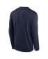 ფოტო #2 პროდუქტის Men's Navy New England Patriots Legend Icon Long Sleeve T-shirt