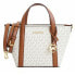 Фото #1 товара Сумка женская Michael Kors PRATT VANILLA Серый 18 x 18 x 10 cm