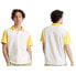 Bonobos Fielder Polo Shirt Men's Large White/Yellow Short Sleeve Cotton Outdoor