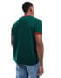 Polo Ralph Lauren icon logo t-shirt in dark green Зеленый, S - Chest 35-37 - фото #4