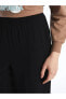 LCW Modest Beli Lastikli Düz Geniş Paça Kadın Pantolon