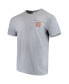 Фото #1 товара Men's Gray Maryland Terrapins Team Comfort Colors Campus Scenery T-shirt