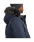 Men's Soren Mid Length Parka with Detachable Faux Fur Trim