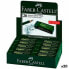Фото #1 товара Ластик стирательный Faber-Castell Dust Free зеленый 20 штук