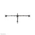 Фото #6 товара Кронштейн для монитора NewStar - настольный универсальный - Черный, 6 кг, 25.4 см (10"), 68.6 см (27")