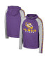 Фиолетовая атлетическая толстовка с капюшоном для мальчиков Colosseum Big Boys Purple LSU Tigers Ned Raglan Фиолетовый, XS - фото #1